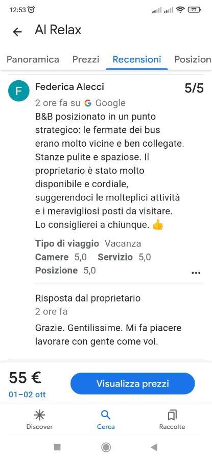 Al Relax Panzió Cagliari Kültér fotó